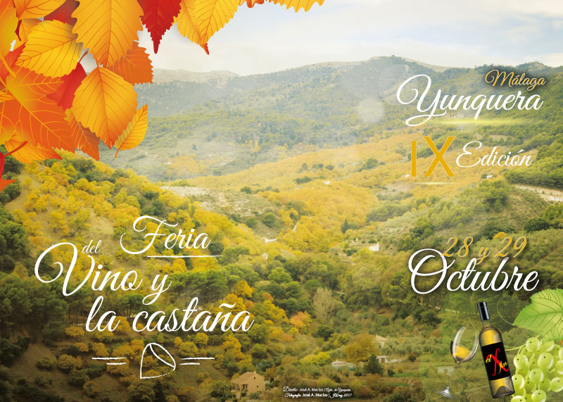 chestnut festival yunquera, Gastronomic events Malaga autumn