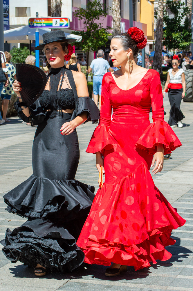 Flamenco costumes