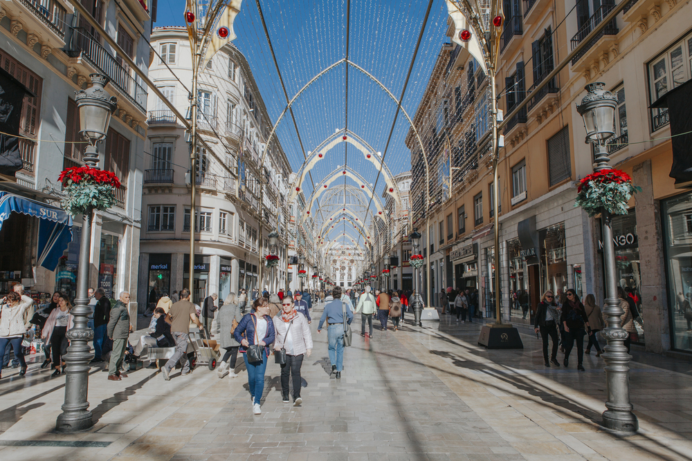 christmas larios street
