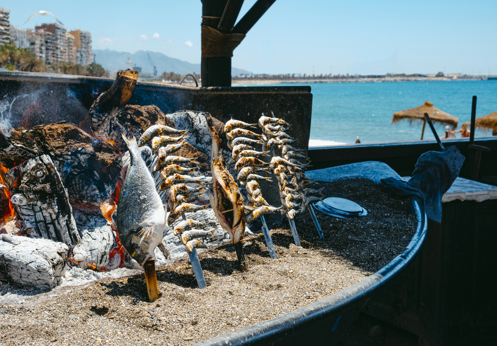 roasted sardines
