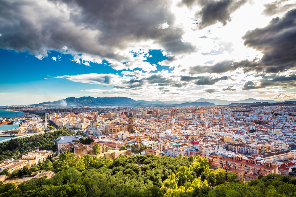 Views from Gibralfaro over the city