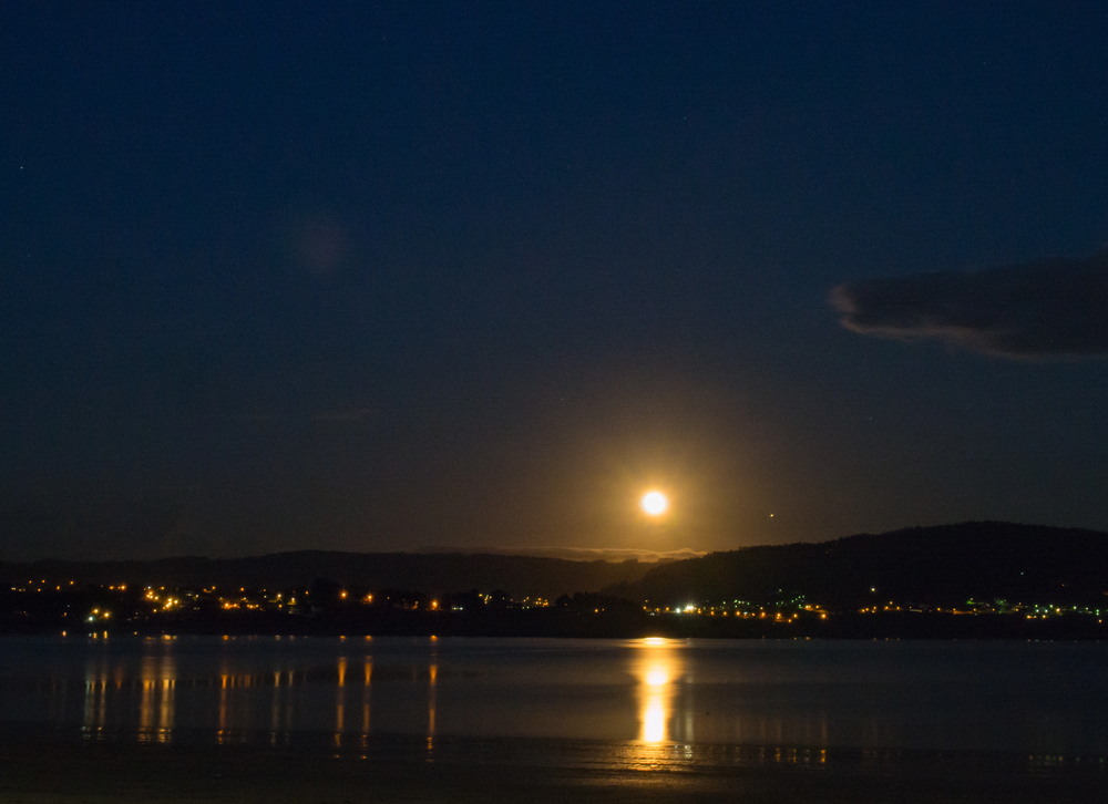 Partial lunar eclipse